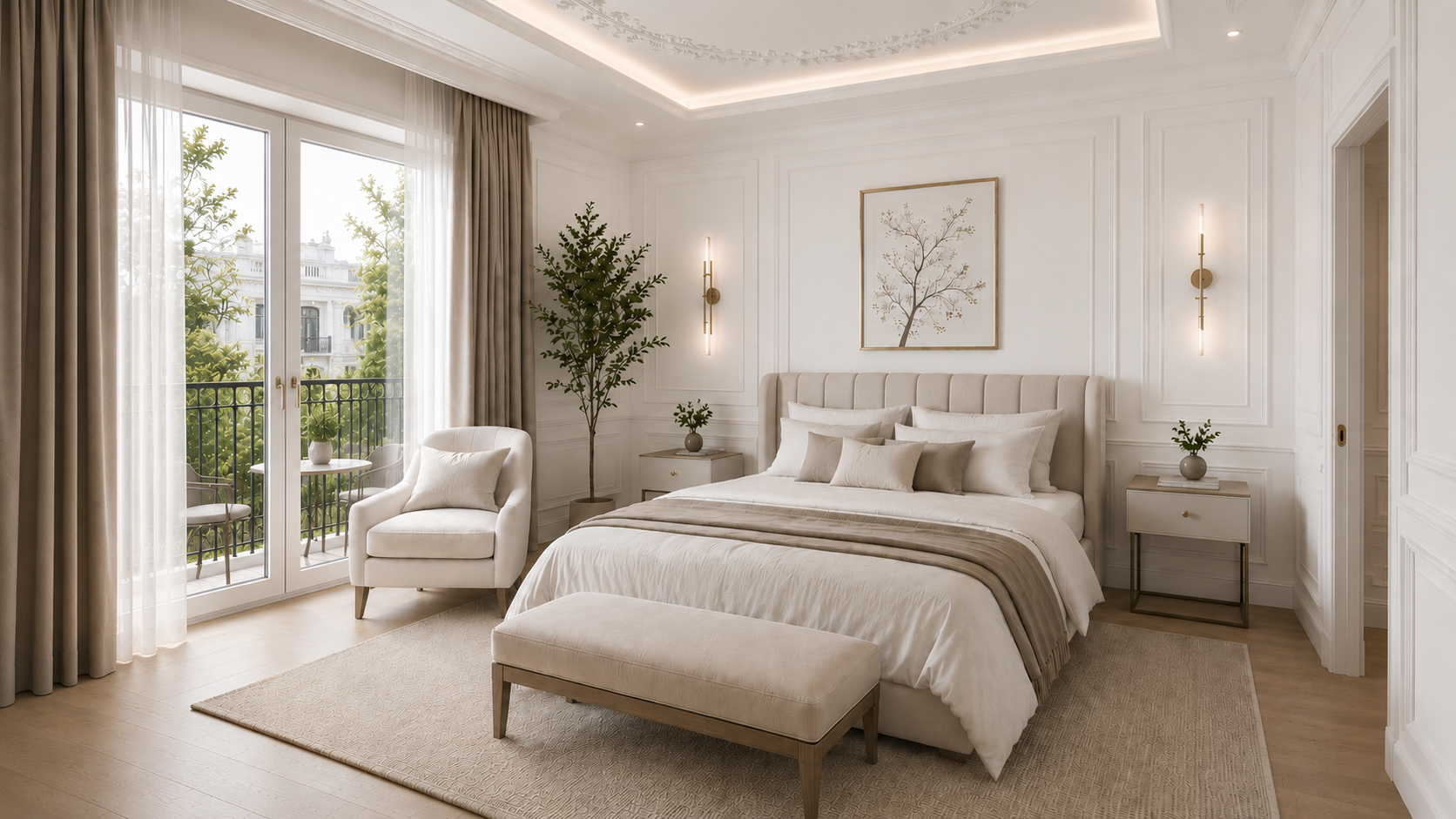 Villa Catrina — chambre parentale